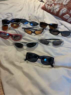 Unisex y2k glasses (selling all in one pack)
